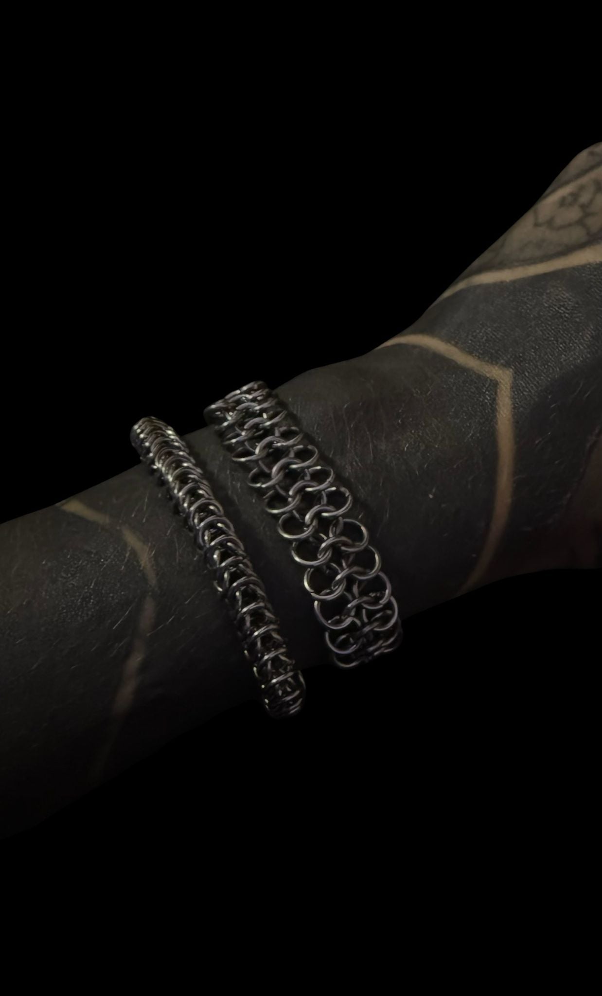 Obsidian Halo Bracelet