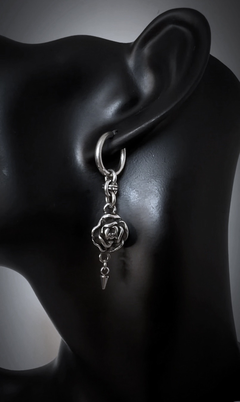 Rose Drop Earrings