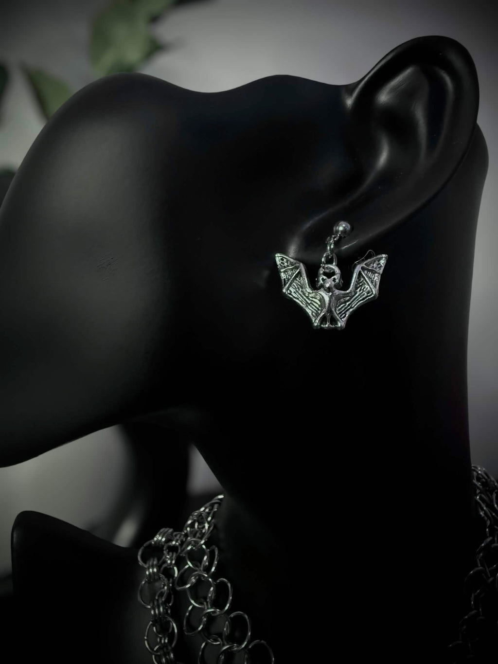 Bat Earrings